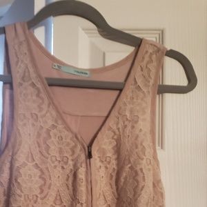 Dusty rose blouse